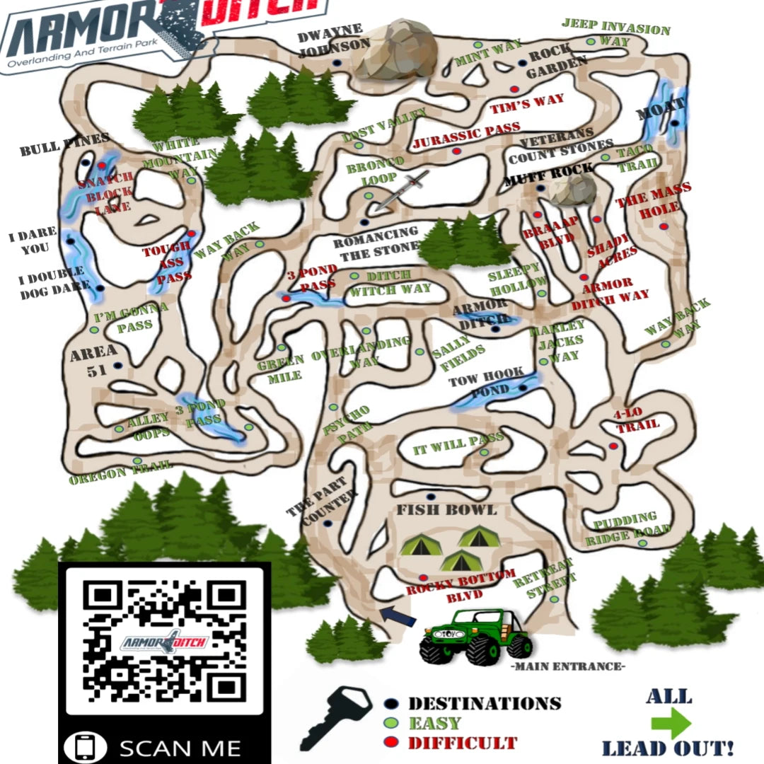 Armor Ditch Map