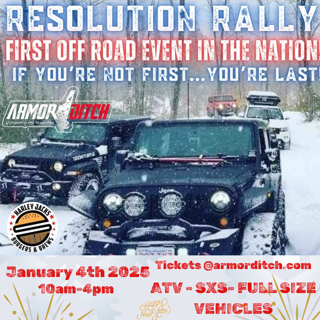 2nd Annual Resolution Rally 2025 (ATV, SXS & Full Size Vehicles)