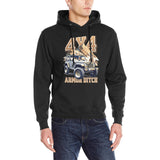 100% Cotton Men's Classic Hoodie Multi-color No pockets Double-sided printing